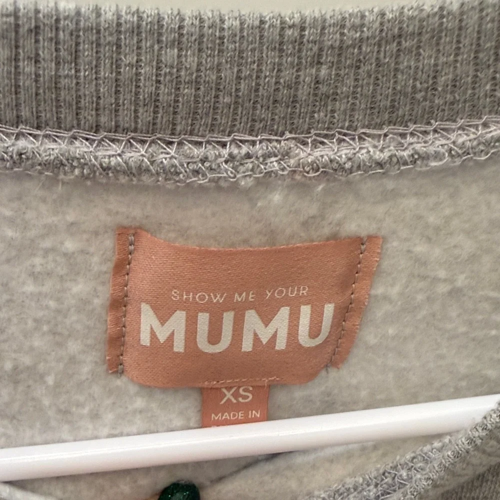 Show me your mumu Gray Alpine Ski Club Sweater - Picture 3 of 3